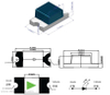 0805 White 2012 SMD Chip LED ROHS -Konform mit 2.0 (l) x1.2 (w) mm