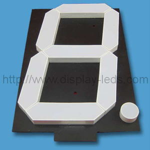20-Zoll-LED 7-Segment-Anzeige