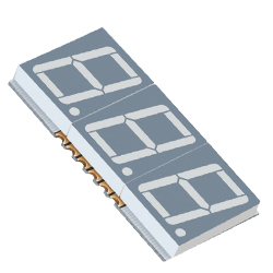 0,56 Zoll dreistelliges SMD-LED-Display