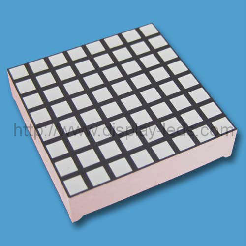 1,2 Zoll 8x8 LED Square Dot Matrix