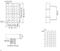 2 Zoll 5x7 LED quadratische Punktmatrix