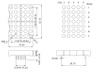 2 Zoll 5x7 LED-Punktmatrix
