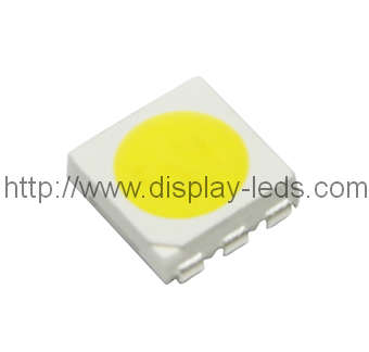 5050 PLCC6 Top SMD LED in Weiß