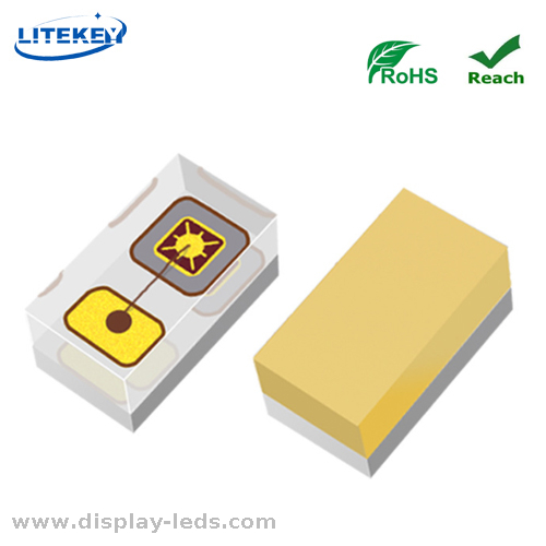 0201 Yellow SMD Chip LED ROHS -Konform mit 0,65 (l) x0,35 (w) mm